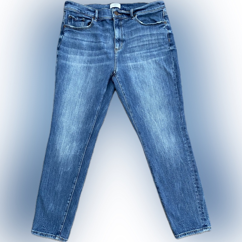 Ann Taylor LOFT Outlet Skinny Ankle Jeans - Size 12